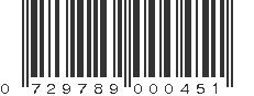 UPC 729789000451