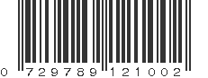 UPC 729789121002