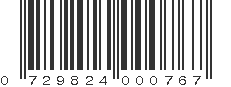 UPC 729824000767