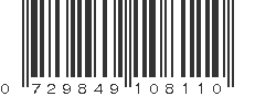 UPC 729849108110