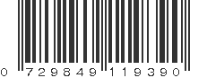 UPC 729849119390