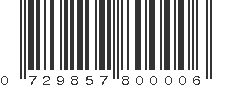 UPC 729857800006