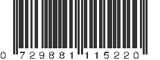 UPC 729881115220