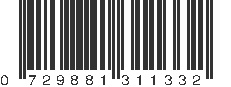 UPC 729881311332