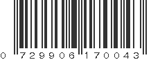 UPC 729906170043