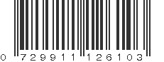 UPC 729911126103