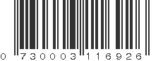 UPC 730003116926