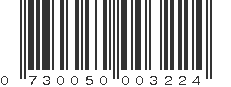 UPC 730050003224