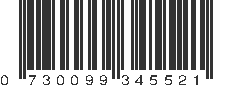 UPC 730099345521