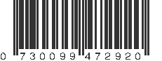 UPC 730099472920