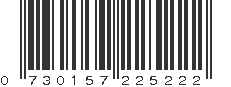 UPC 730157225222