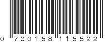 UPC 730158115522