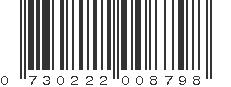 UPC 730222008798