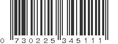 UPC 730225345111