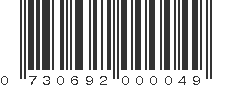 UPC 730692000049