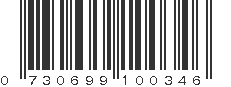 UPC 730699100346