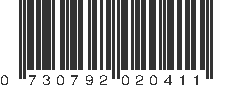 UPC 730792020411