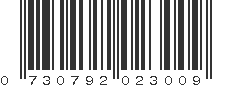 UPC 730792023009