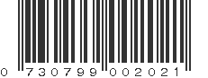 UPC 730799002021