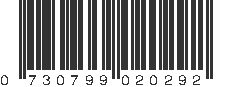 UPC 730799020292