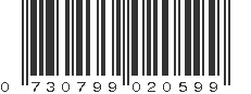 UPC 730799020599