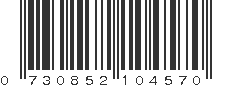 UPC 730852104570