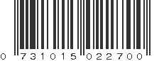 UPC 731015022700