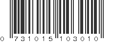 UPC 731015103010