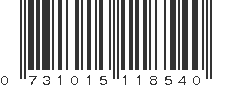 UPC 731015118540