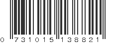 UPC 731015138821