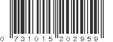 UPC 731015202959