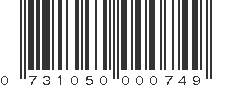 UPC 731050000749