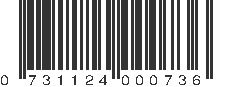 UPC 731124000736