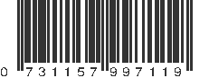 UPC 731157997119