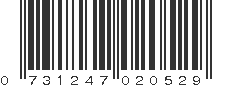 UPC 731247020529