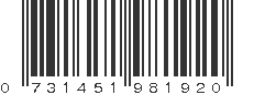 UPC 731451981920