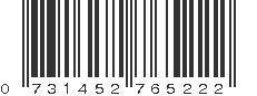 UPC 731452765222