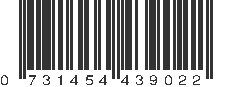 UPC 731454439022