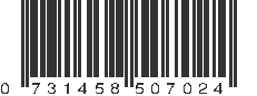 UPC 731458507024