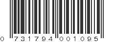 UPC 731794001095