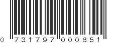 UPC 731797000651