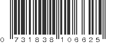 UPC 731838106625