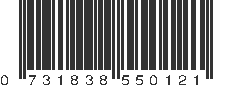 UPC 731838550121