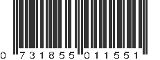 UPC 731855011551