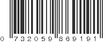 UPC 732059869191