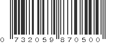 UPC 732059870500