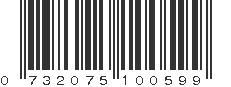 UPC 732075100599