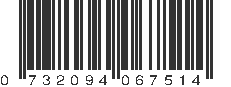 UPC 732094067514