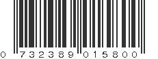 UPC 732389015800