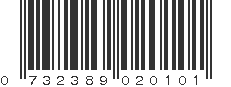 UPC 732389020101